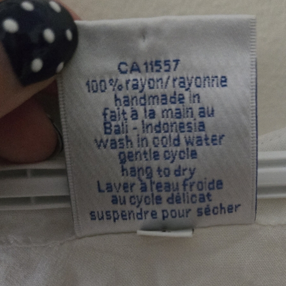 Coco International L/XL White Dress with Handpainted Sunflower Design - Picture 3 of 11